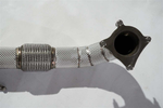 Downpipe inox décatalyseur/cata sport Golf 6 GTI